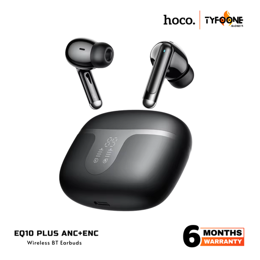 Hoco EQ10 Plus ANC+ENC Wireless Earbuds