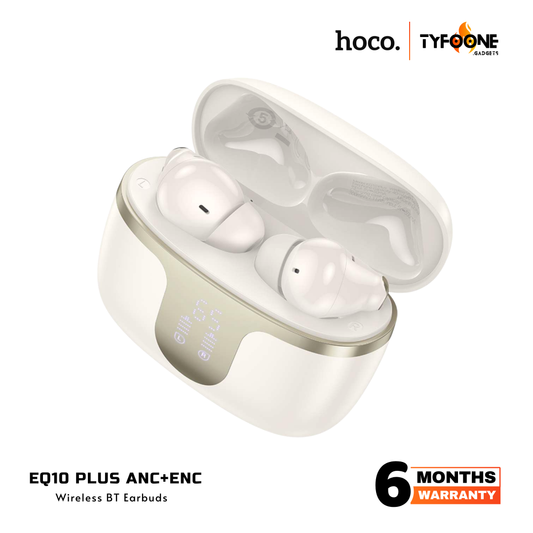Hoco EQ10 Plus ANC+ENC Wireless Earbuds