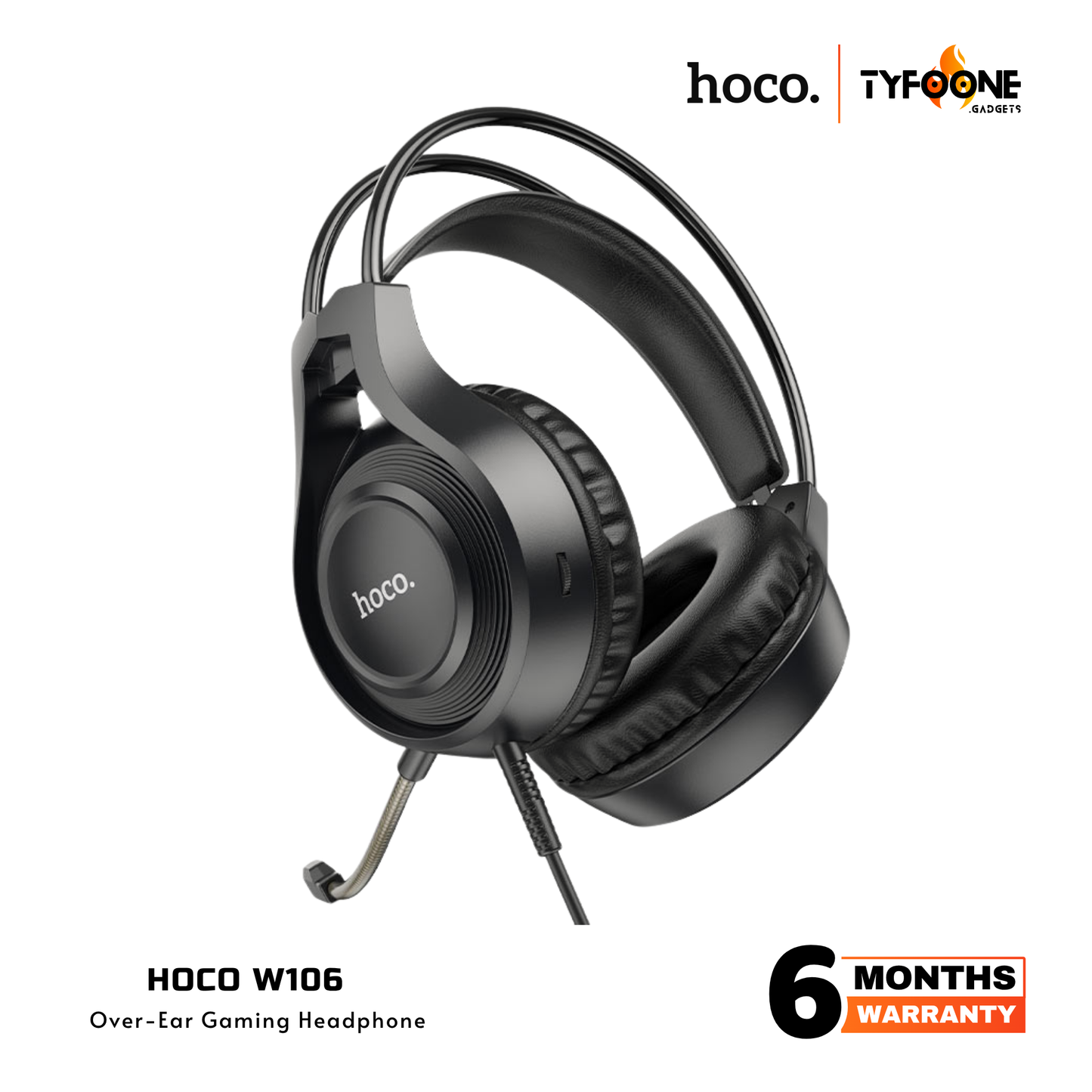 Hoco W106 Tiger Gaming Headphone