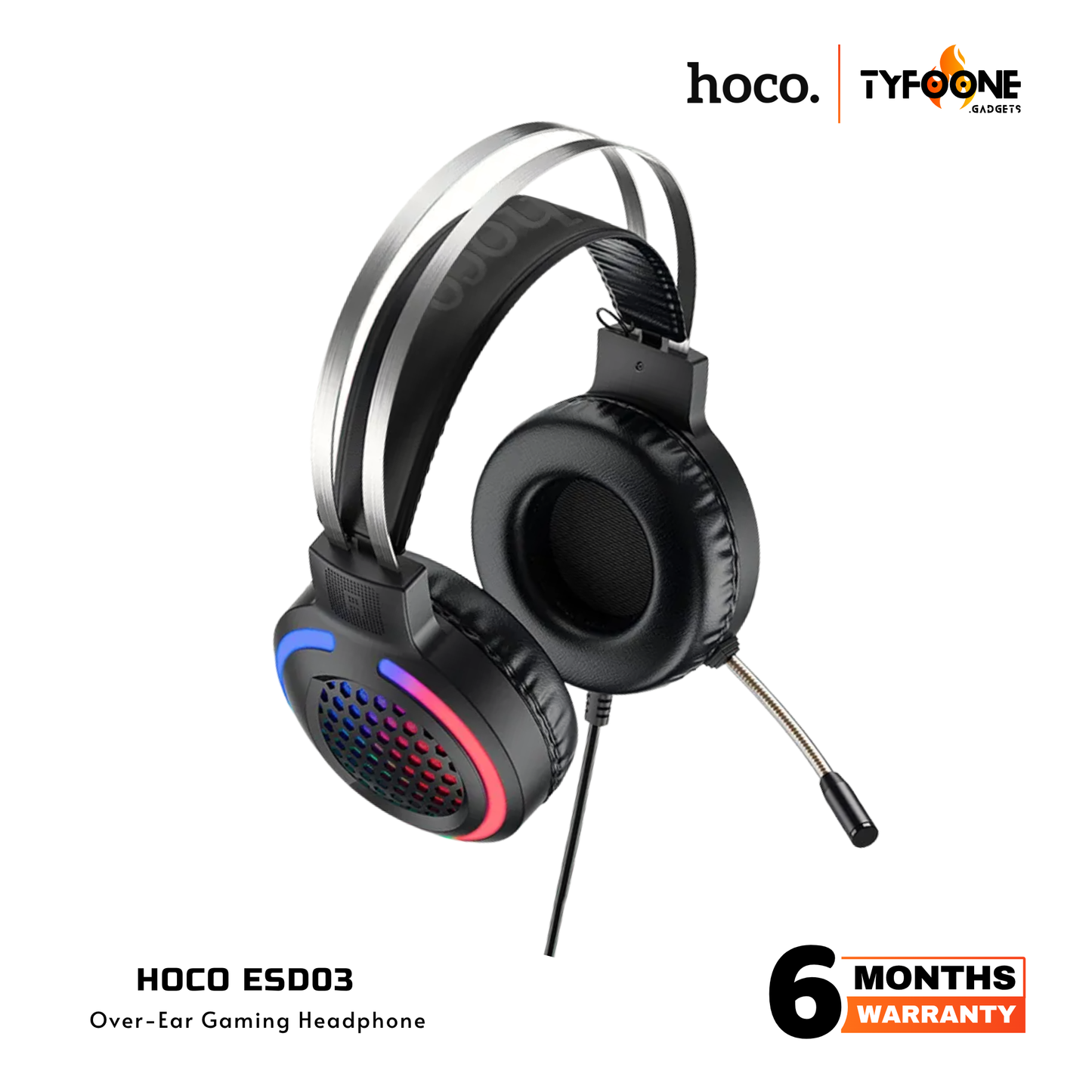 Hoco ESD03 Over-Ear Gaming Headphones
