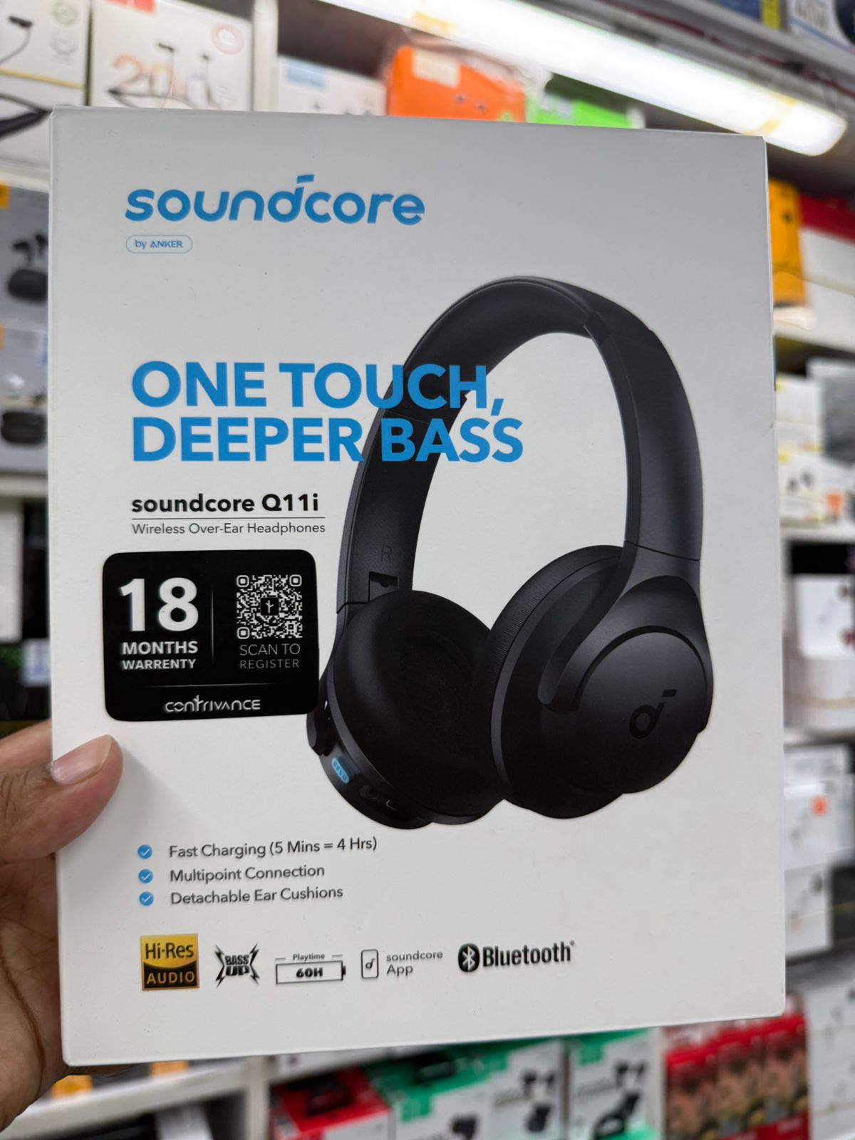 Anker Soundcore Q11i Over-Ear Bluetooth Headphones
